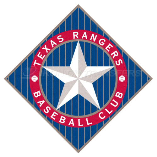 Texas Rangers Iron-on Stickers (Heat Transfers)NO.1972